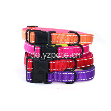 Reflektierendes Hundehalsband aus Nylon